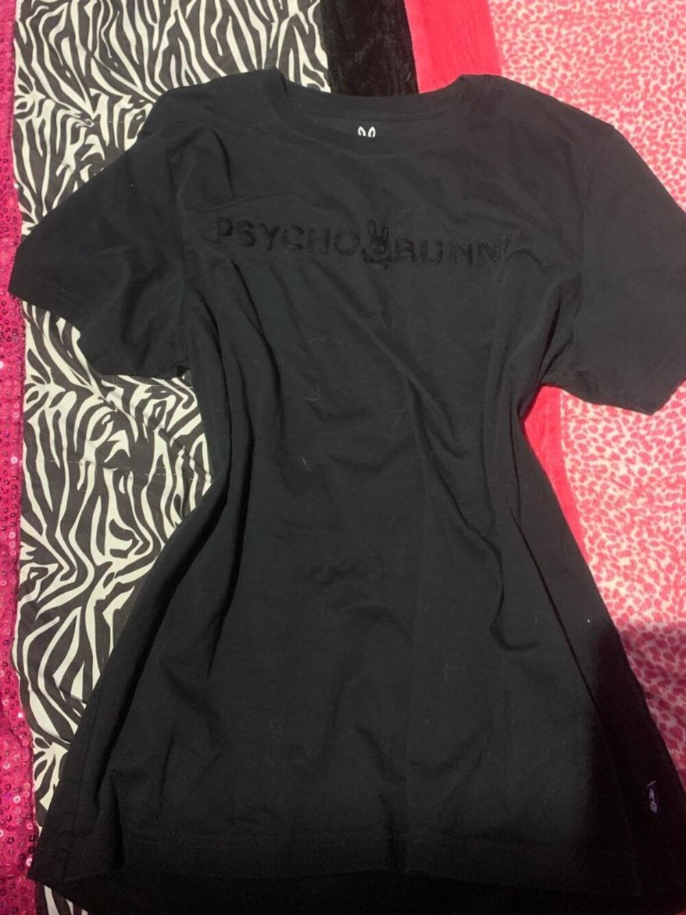 Psycho Bunny Women's Black T-shirt